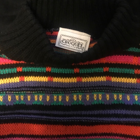 Cosby/fresh prince style sweater vtg - Picture 3 of 4